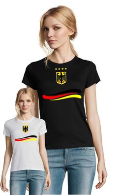 Fußball EM WM Damen Fun Shirt Trikot Deutschland Ringer Germany Euro Weltmeister