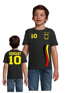 Fußball Handball EM WM Kinder Shirt Trikot Deutschland Olýmp Wunschname Nummer
