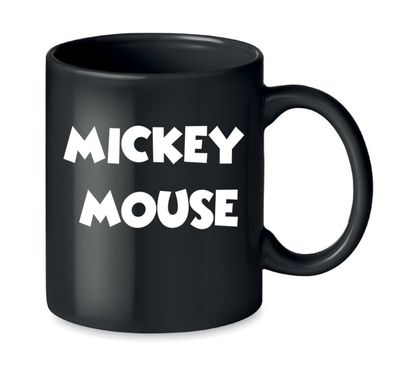 Blondie & Brownie Büro Kaffee Tasse Tee Becher Mickey Mouse Schrift Mini Minnie