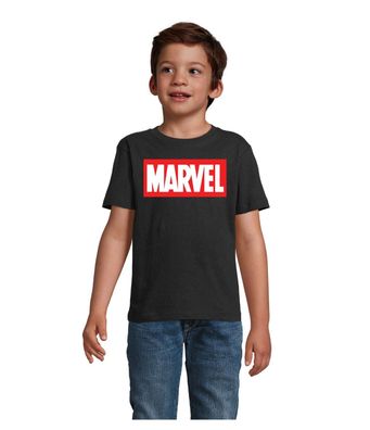Blondie & Brownie Kinder Baby Shirt Marvel Logo Captain America Hulk Thor Avenge