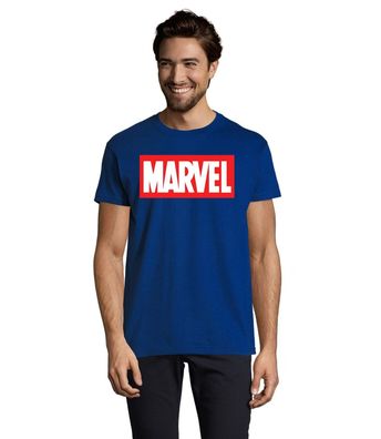 Blondie & Brownie Herren Shirt Marvel Logo Captain America Hulk Thor Avengers
