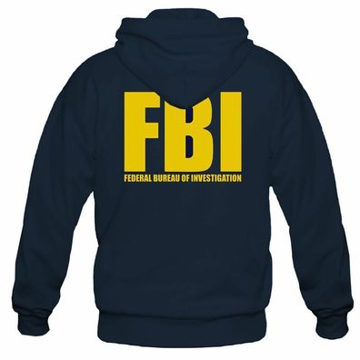 FBI USA America Agent Kapuzenjacke Jacke S-4XL
