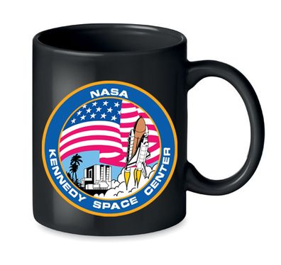 Blondie & Brownie Büro Kaffee Tasse Tee Becher Kennedy Space NASA USA Force Elon