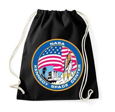 Blondie & Brownie Baumwoll Turnbeutel Beutel Tasche Kennedy Space NASA Apollo