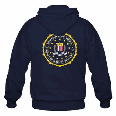 FBI Logo USA America Logo Kapuzenjacke Jacke S-4XL