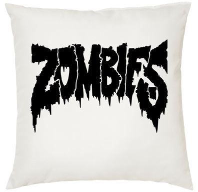 Blondie & Brownie Sofa Fun Couch Bett Kissen Zombies Flatbushed Hell Movie Scary