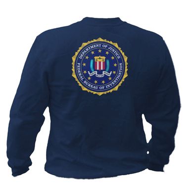 FBI Agent USA America Logo Sweat Pullover Sweatshirt S-4XL navy