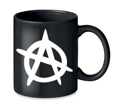 Blondie & Brownie Büro Kaffee Tasse Tee Becher Anarchy Anarchie A Antifa Anarchi