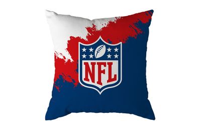 NFL Shield Schild Logo Cushion Brush Kissen Pillow 5056704020177 Sofakissen