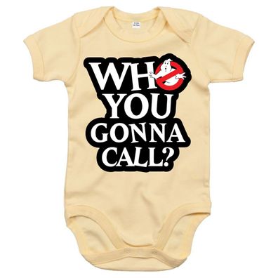 Blondie & Brownie Baby Strampler Body Shirt Who you Call? Ghostbusters Geister