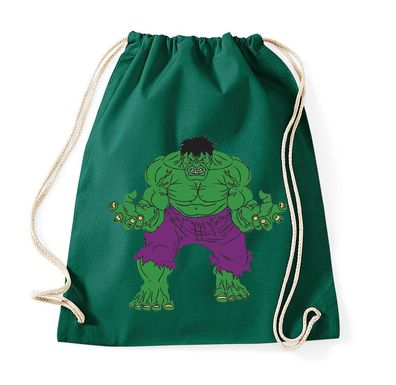 Blondie &Brownie Baumwoll Turnbeutel Beutel Tasche Hulk Superheld Vintage Marvel