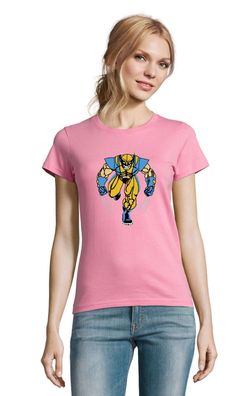 Blondie & Brownie Damen Shirt Wolverine Marvel Universe X Men Hulk Thor Captain