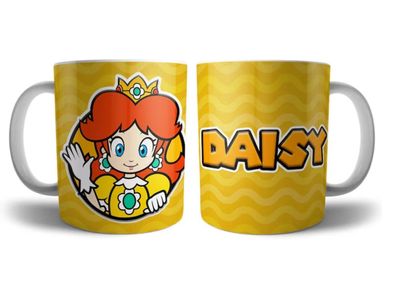 Blondie & Brownie Büro Kaffee Tasse Tee Becher Daisy Fullprint Prinzessin Mario