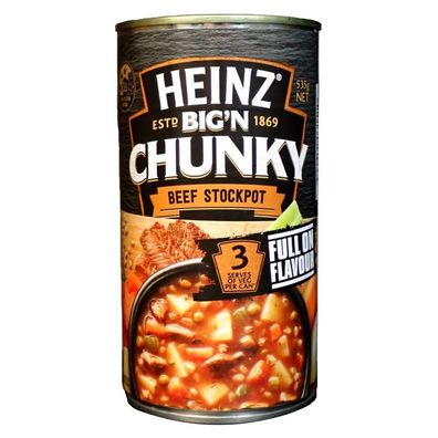 Heinz Big'N Chunky Beef Stockpot Eintopf 535 g