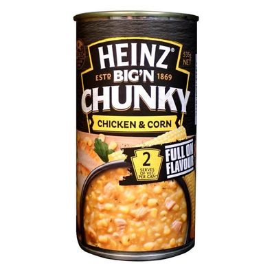 Heinz Big'N Chunky Chicken & Corn Eintopf 535 g