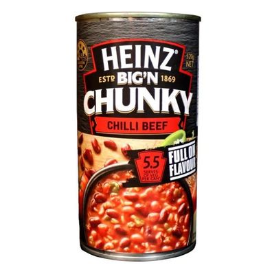 Heinz Big'N Chunky Chilli Beef Eintopf 520 g