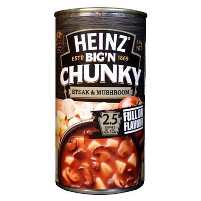Heinz Big'N Chunky Steak & Mushroom Eintopf 535 g