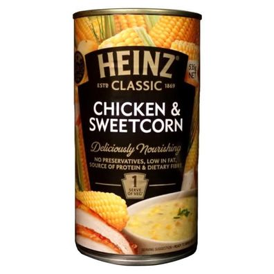 Heinz Classic Soup Chicken & Sweetcorn Suppe 535 g