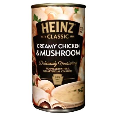 Heinz Classic Soup Creamy Chicken & Mushroom Suppe 520 g