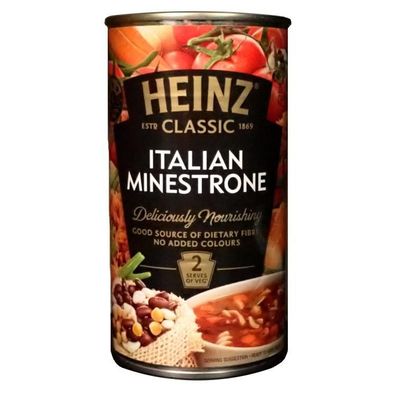 Heinz Classic Soup Italian Minestrone Suppe 535 g