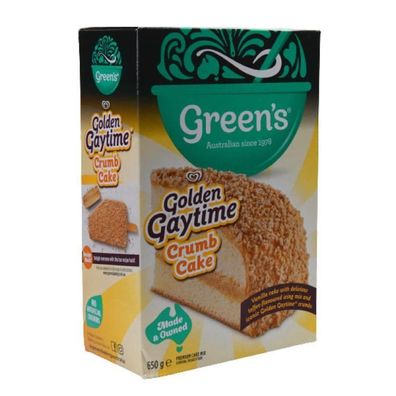 Green's Golden Gaytime Crumb Cake Mix 625 g