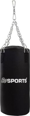 ScSPORTS® Boxsack 15 kg Punching Bag 60 cm Punchingsack für Erwachsene ?30 cm