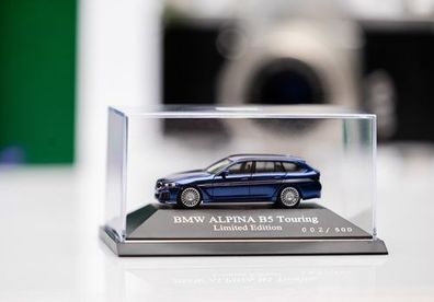 BMW ALPINA Miniatur B5 Touring (G31) blau, 1:87 Limited Edition