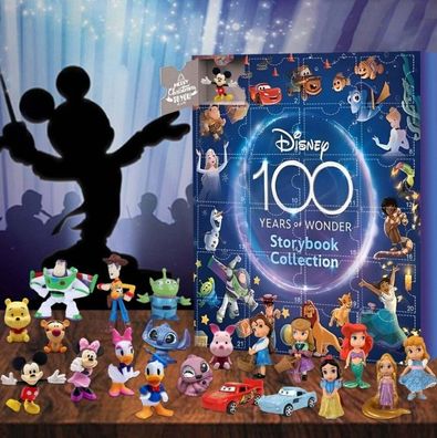 Christmas Doll Advent Calendar 2023 Contains 24 Gifts Cartoon Characters