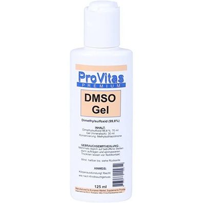 Provitas, DMSO - Gel, 99,8% Reinheit, 125ml