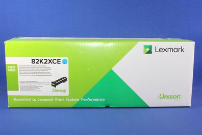 Lexmark 82K2XCE Toner Cyan -A