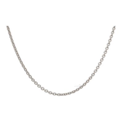 JuwelmaLux Halskette 585/000 (14 Karat) Weißgold Anker JL39-05-0297