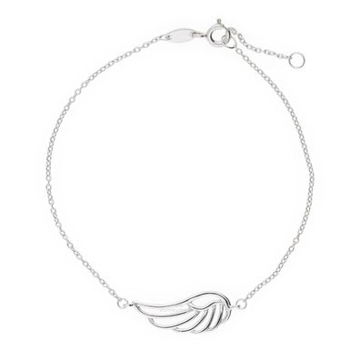 JuwelmaLux Armband Flügel Silber 925/000 JL16-03-0077