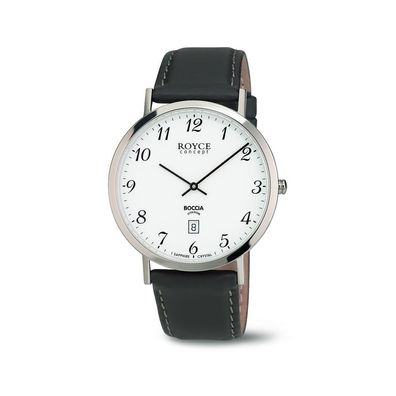Boccia Uhr für Herren 3634-01 mit Datumsanzeige
