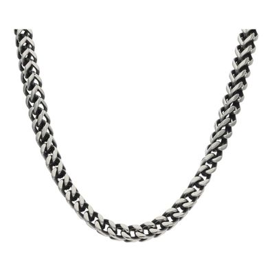 JuwelmaLux Halskette aus Edelstahl, geschwärzt, Bingo JL45-05-0084