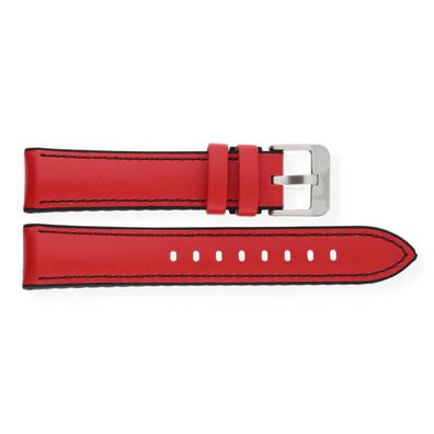 JuwelmaLux Uhrband JL38-10-0085 Leder/ Silikon