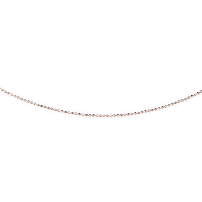 Ernstes Design Halskette AK27.42 Edelstahl rosé vergoldet Länge 42 cm