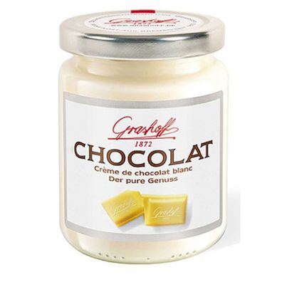 Grashoff weiße belgische Schokoladencreme de chocolat blanc 250g