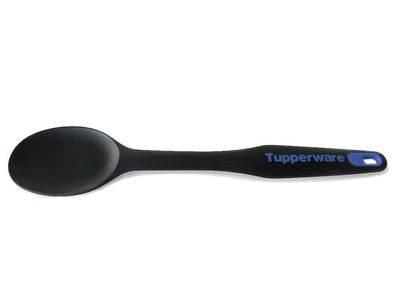 Tupperware Griffbereit Kochlöffel schwarz-blau D174 Rührlöffel TOP-Kochlöffel