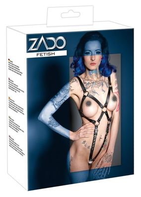 ZADO- Harness aus Leder - (L-XL, S-M)