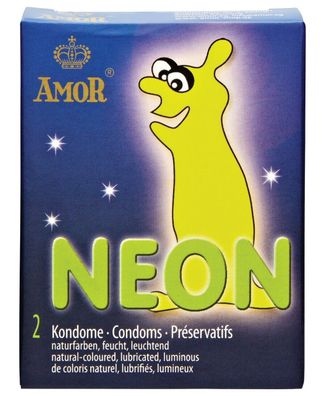 AMOR Neon Kondome - (div. Varianten)