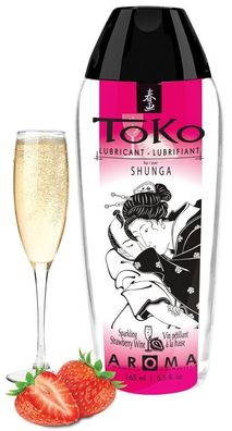 165 ml - Shunga - Toko Aroma Strawberry Lubri165