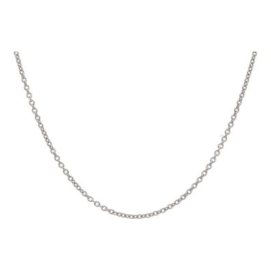 JuwelmaLux Halskette 585/000 (14 Karat) Weißgold Anker JL39-05-0296