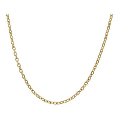 JuwelmaLux Halskette aus Edelstahl IP-Beschichtet gelbgold JL45-05-0082