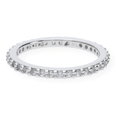 JuwelmaLux Ring 925/000 Sterling Silber mit Zirkonia JL16-07-0147