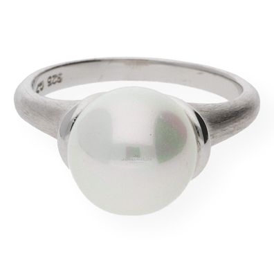 JuwelmaLux Ring Silber 925/000 mit Perlimitat JL10-07-0449