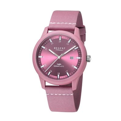 Regent Damen Uhr BA-734 Ocean Plastic rosa