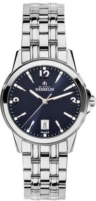 Michel Herbelin Damen Uhr 14250/ B25 Ambassade Edelstahl Quarz