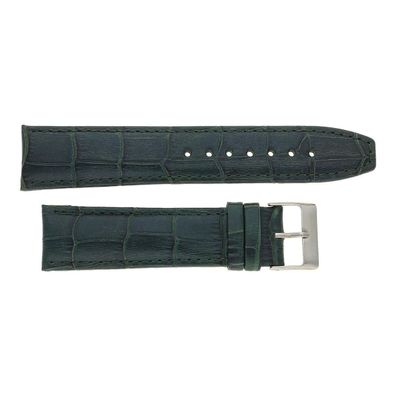 Ritter Uhrband dunkelgrün mit Krokoprägung ALW-34