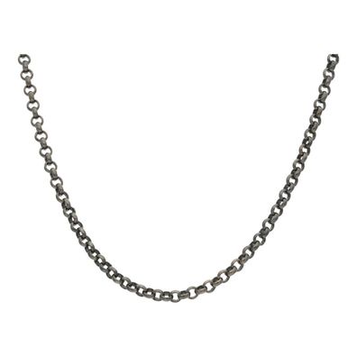 JuwelmaLux Halskette 925/000 Sterling Silber geschwärzt Anker JL18-05-0382