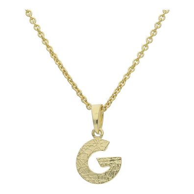 JuwelmaLux Anhänger Buchstabe "G" 333/000 (8 Karat) Gold JL20-02-1067